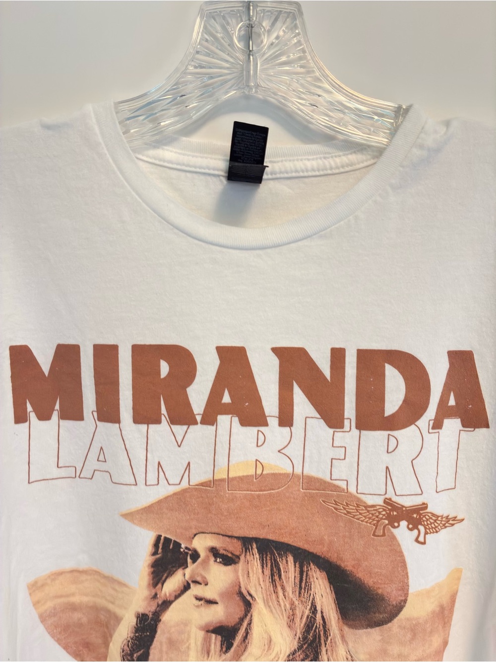 Miranda Lambert "If I Was A Cowboy, I'd Be The Queen" T-Shirt White Size XL - Picture 3 of 7